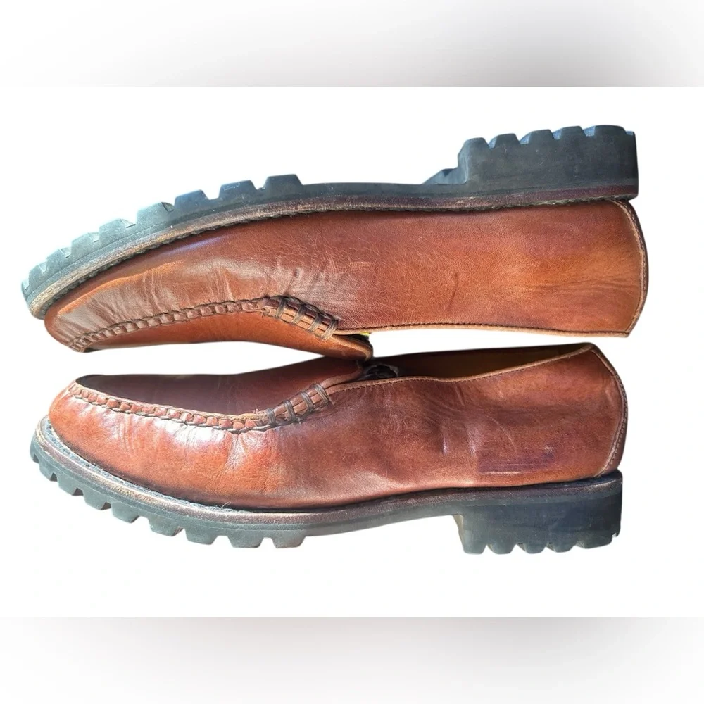 Cole Hahn/ Brown Leather loafers 9 Men 7 Women